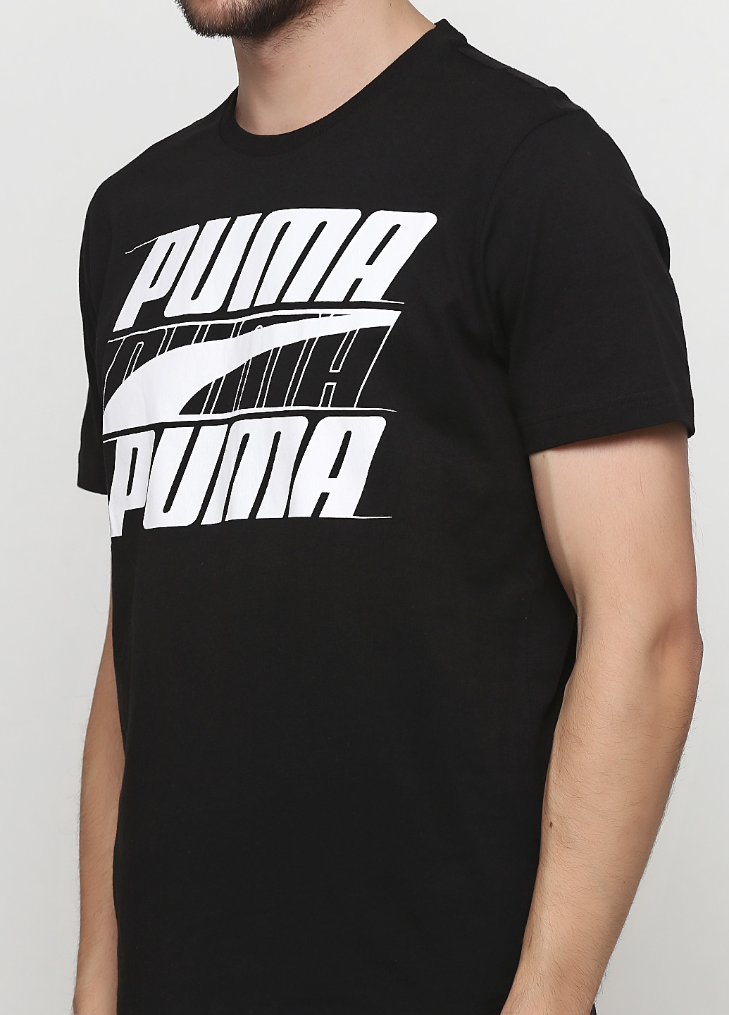 Черная футболка Puma Rebel Tee