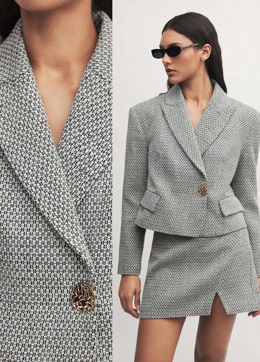 Костюм (жакет, юбка) SHEIN (346168328)