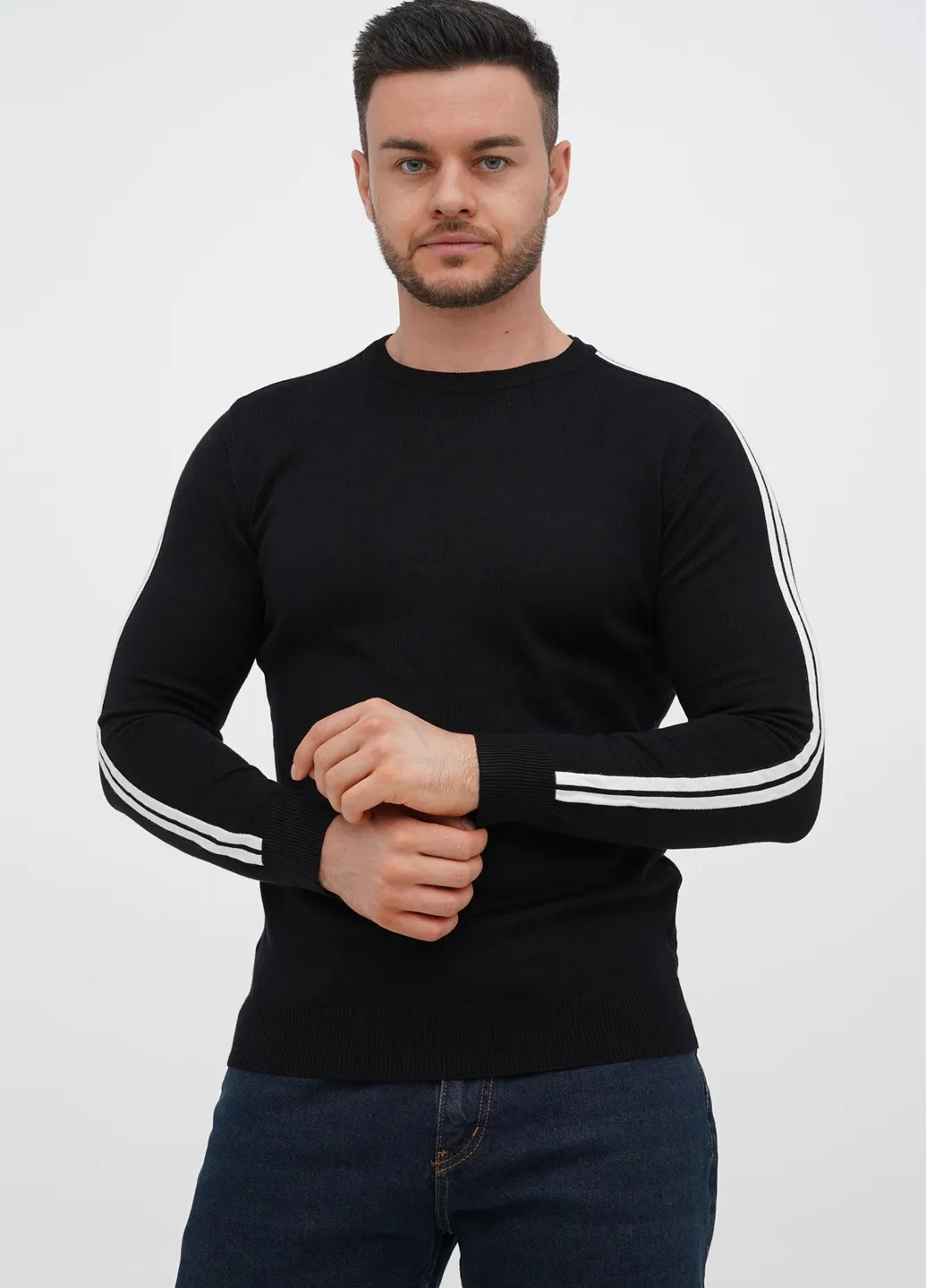 Черный демисезонный джемпер джемпер Trend Collection