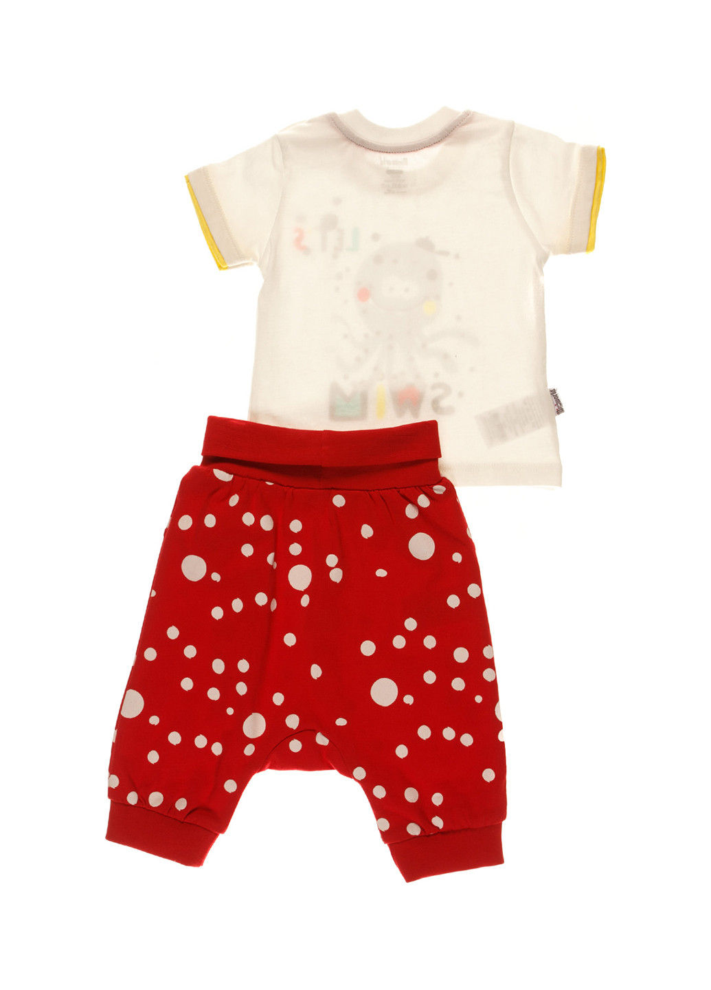 Червоний демісезонний комплект (футболка, штани) Miniworld