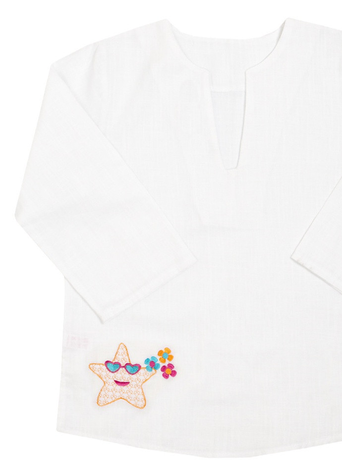 Дитяча сорочка-сорочка пляжна для дівчинки Габби (221792463)