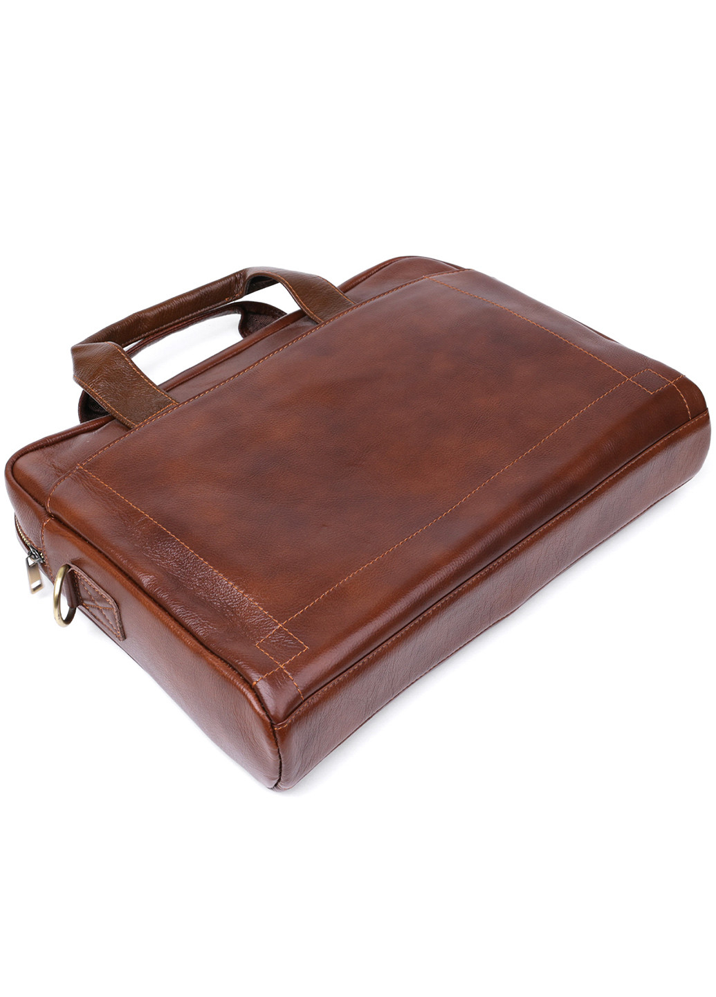Чоловіча шкіряна ділова сумка для ноутбука 38х29х8 см Vintage (253491020)
