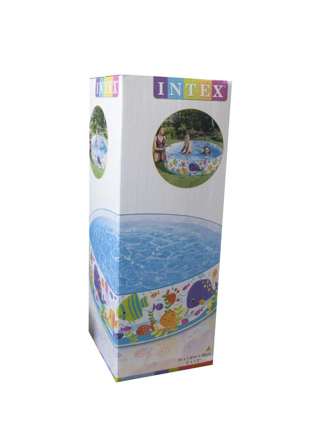 Дитячий каркасний басейн Intex 15.5 x 15.5 x 41.5 см (235972828)