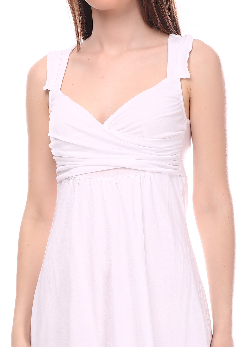 Белое кэжуал платье Miss Sixty