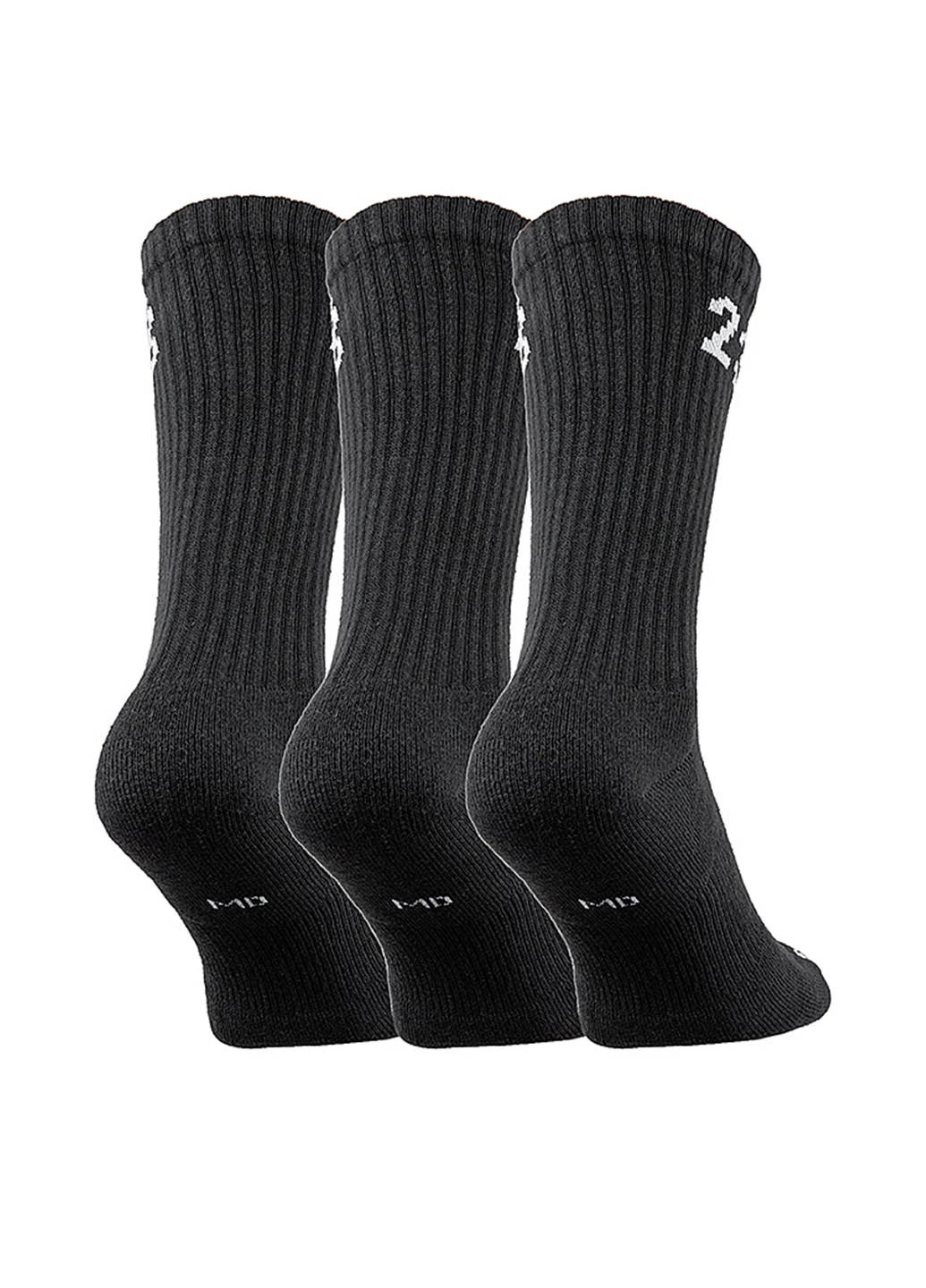 Чёрные носки (3 пары) Nike надписи (368861482)