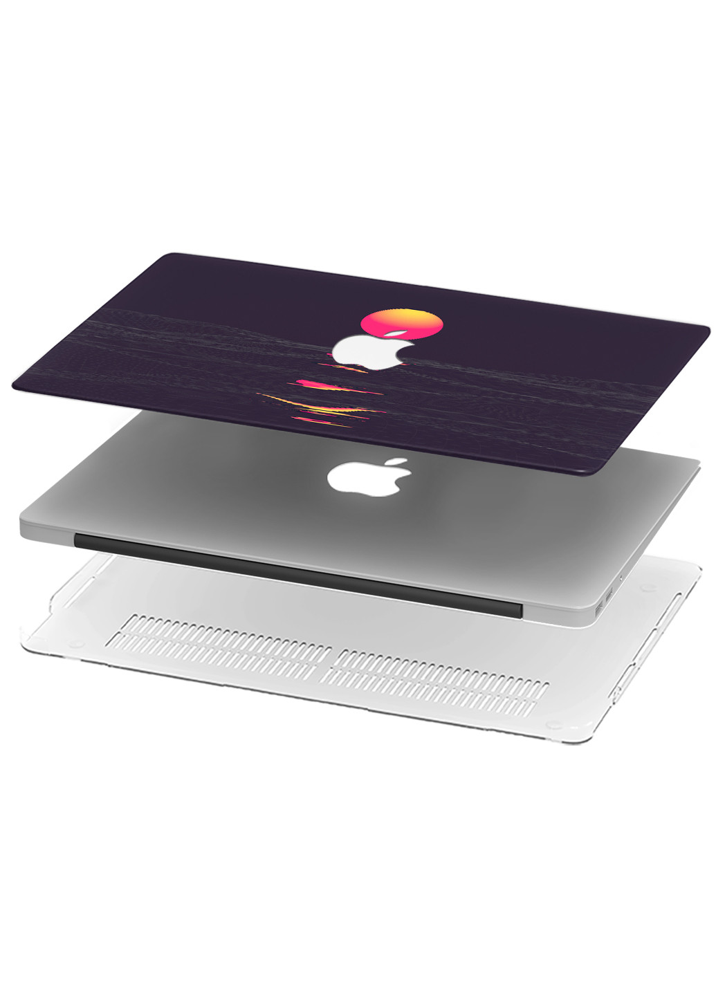 Чохол пластиковий для Apple MacBook Pro 13 A2289/A2251/A2338 Захід (Sunset) (9772-2153) MobiPrint (218987771)