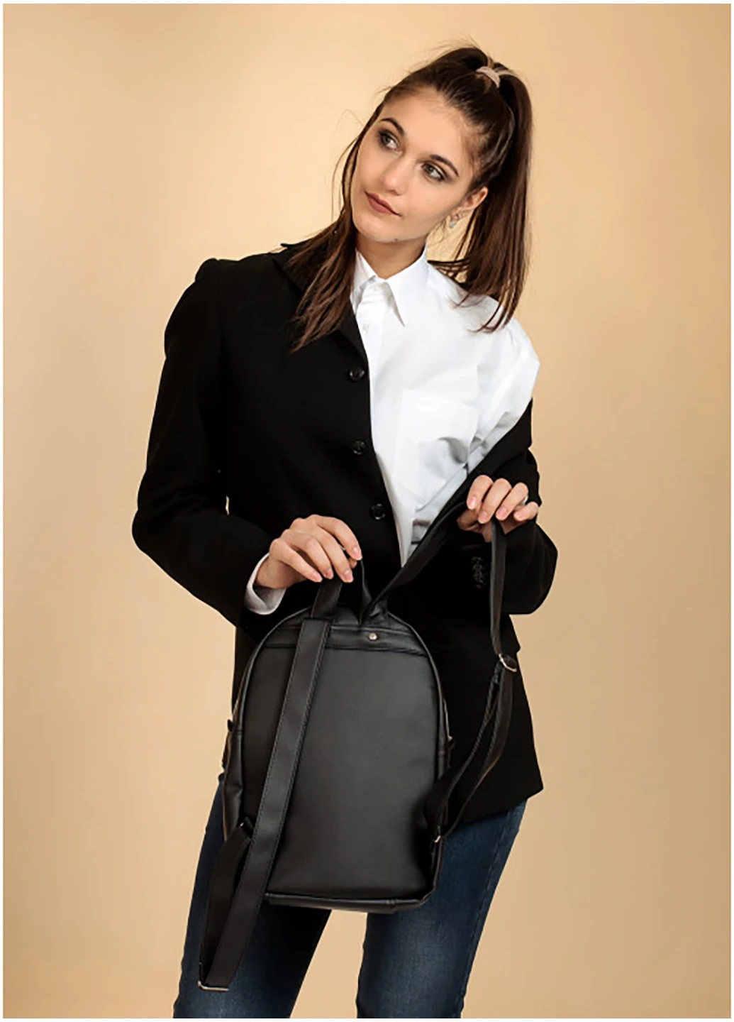 Женский рюкзак 35х25х12 см Sambag (252155417)