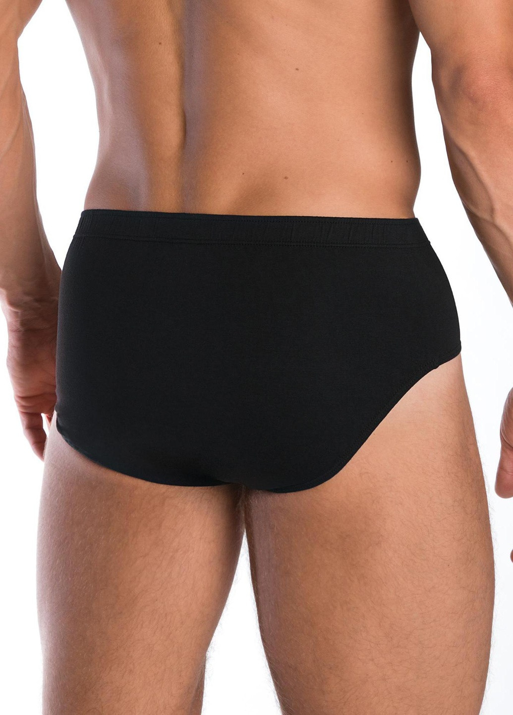 Комплект трусів чоловічих 2 шт L чорний 4000CL-02 Lama (254667684)