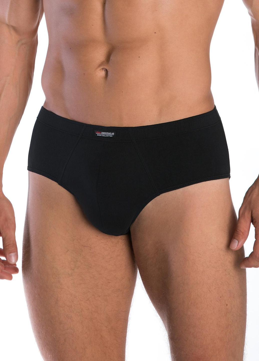 Комплект трусів чоловічих 2 шт L чорний 4000CL-02 Lama (254667684)