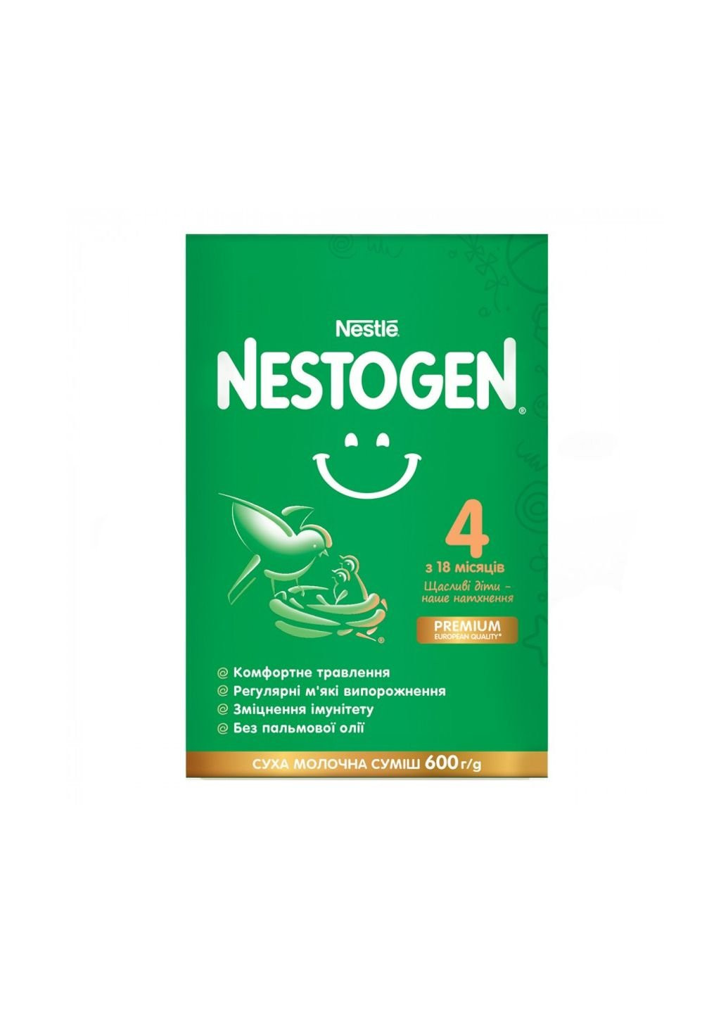 Дитяча суміш 4 L. Reuteri з 18 міс. 600 г (1000132) Nestogen (254069372)