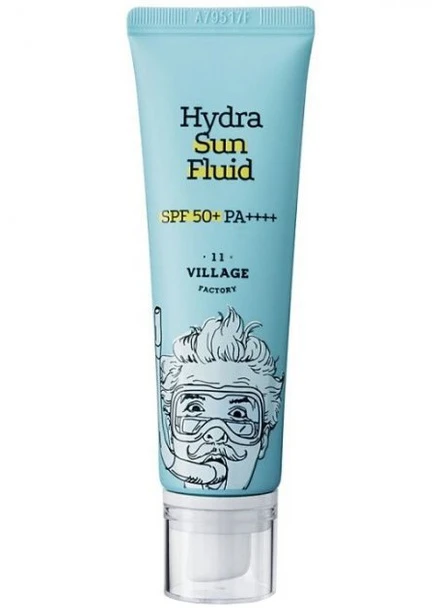 Village 11 Factory Сонцезахисний крем-флюїд Hydra SPF50 + PA ++++, 50 мл — Крем, Південна Корея (248673568)