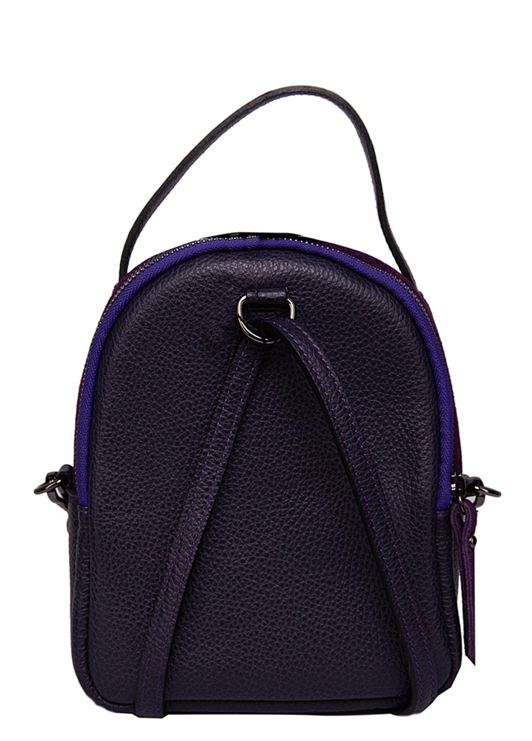 Темно-фиолетовый кожаный рюкзак Conte Frostini (254368114)