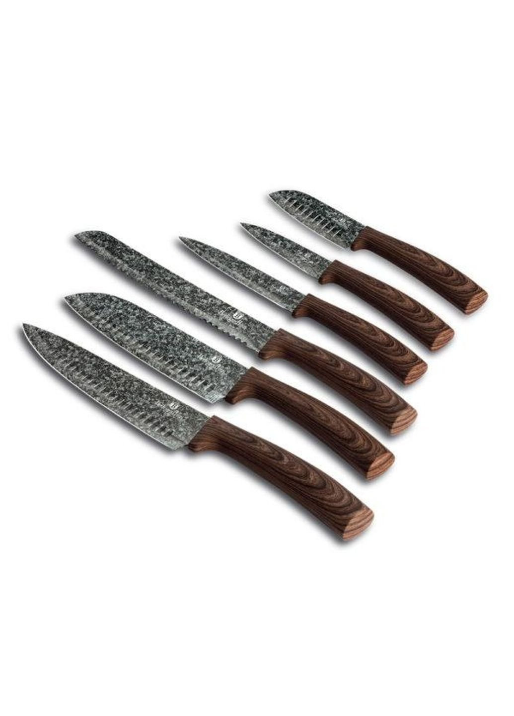 Набор ножей Forest Line BH-2505 6 предметов Berlinger Haus комбинированные,