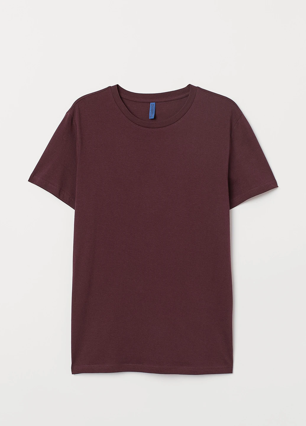 Бордовая футболка H&M