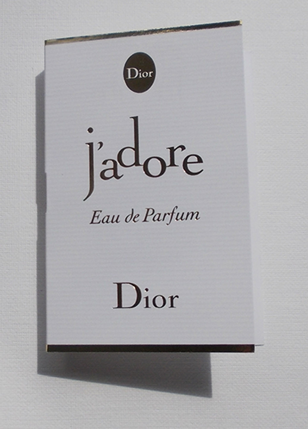 Парфюмированная вода, CD J'ADORE, 1 мл Christian Dior бесцветная