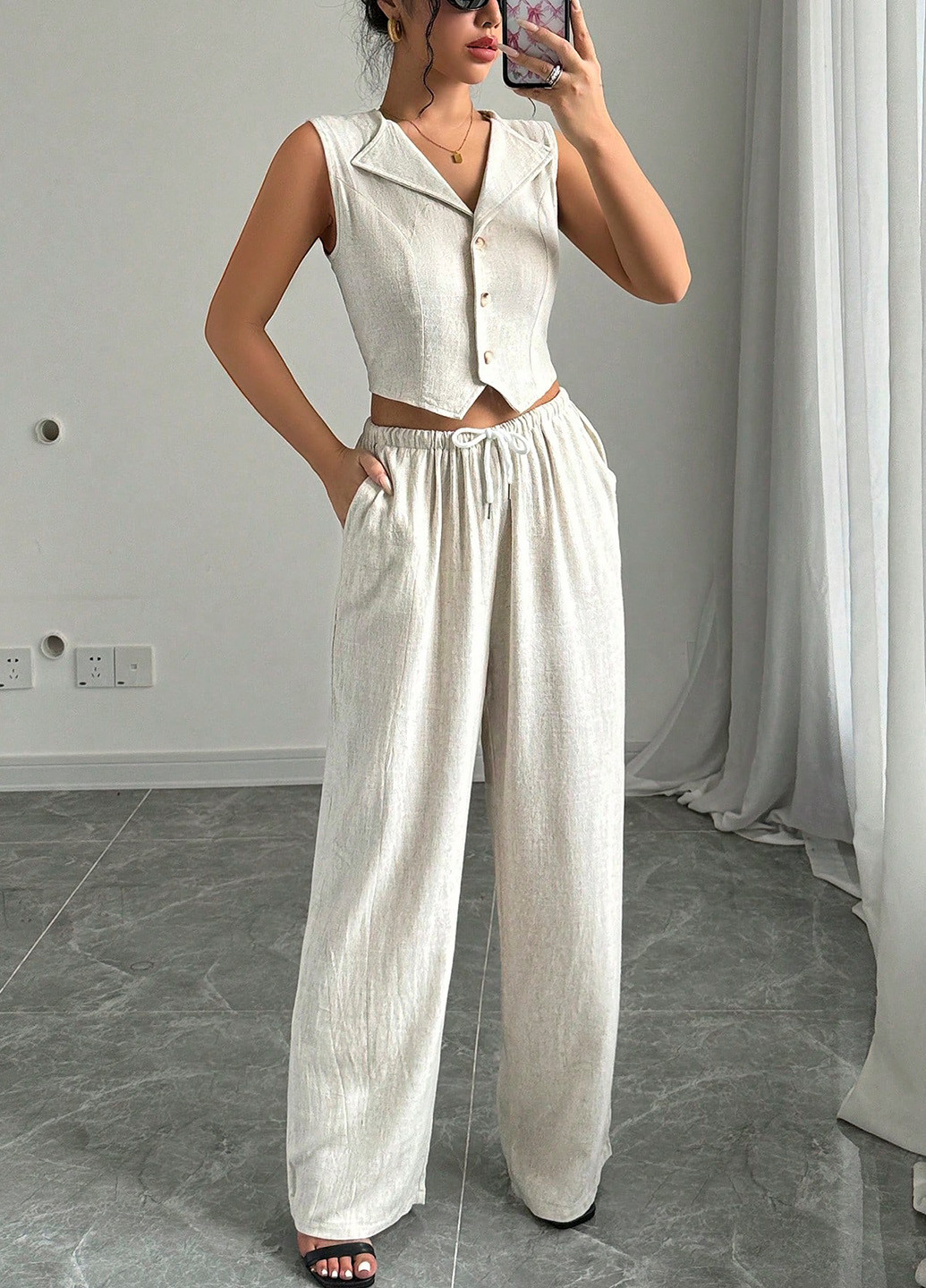 Костюм (жилет, брюки) SHEIN (342965342)