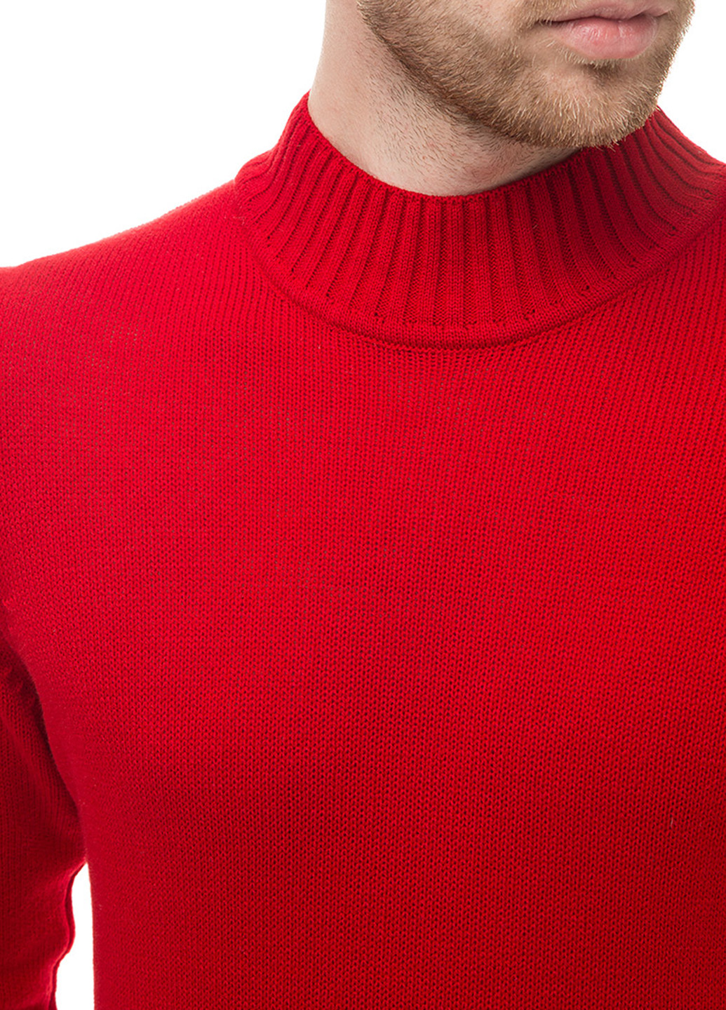 Червоний демісезонний свитер VD One