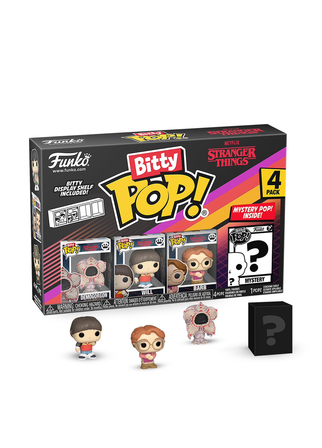 Набор игровых фигурок Демогоргон, 2,5 см Funko (325884274)