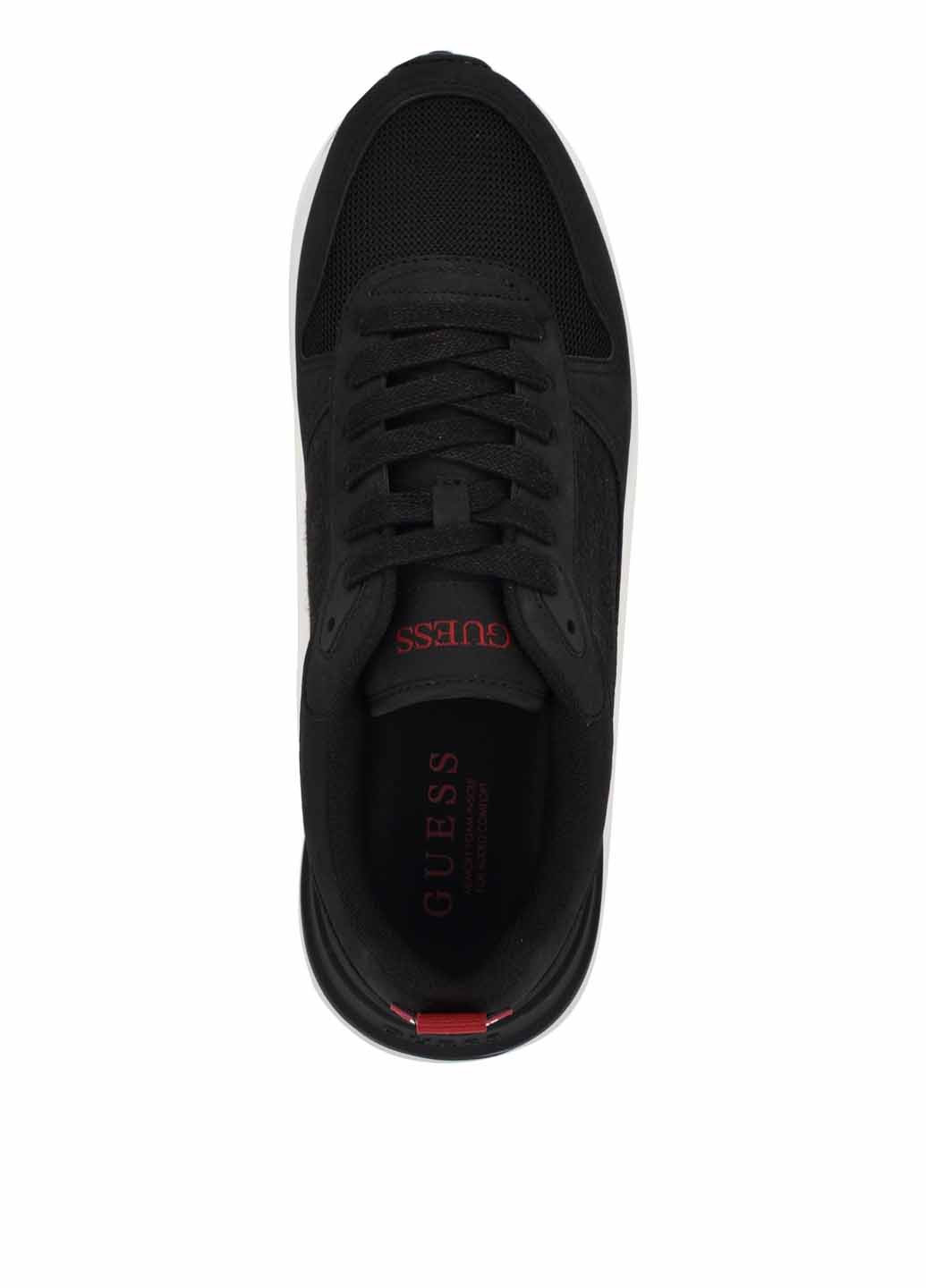 Черные демисезонные кроссовки Guess