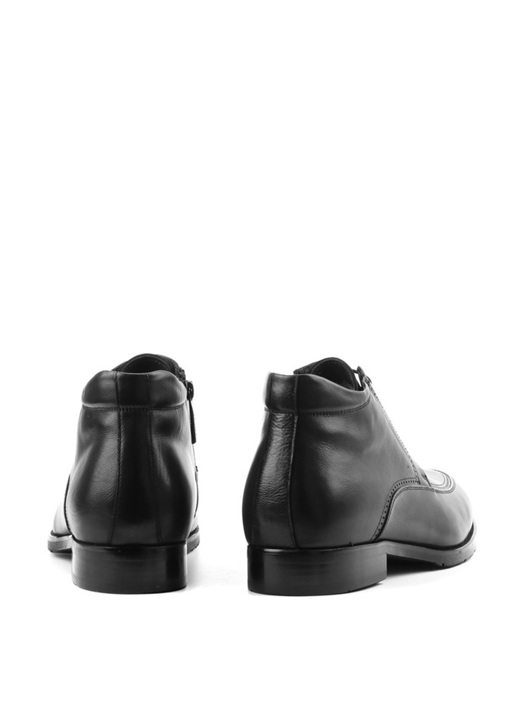 Черные зимние ботинки Le'BERDES