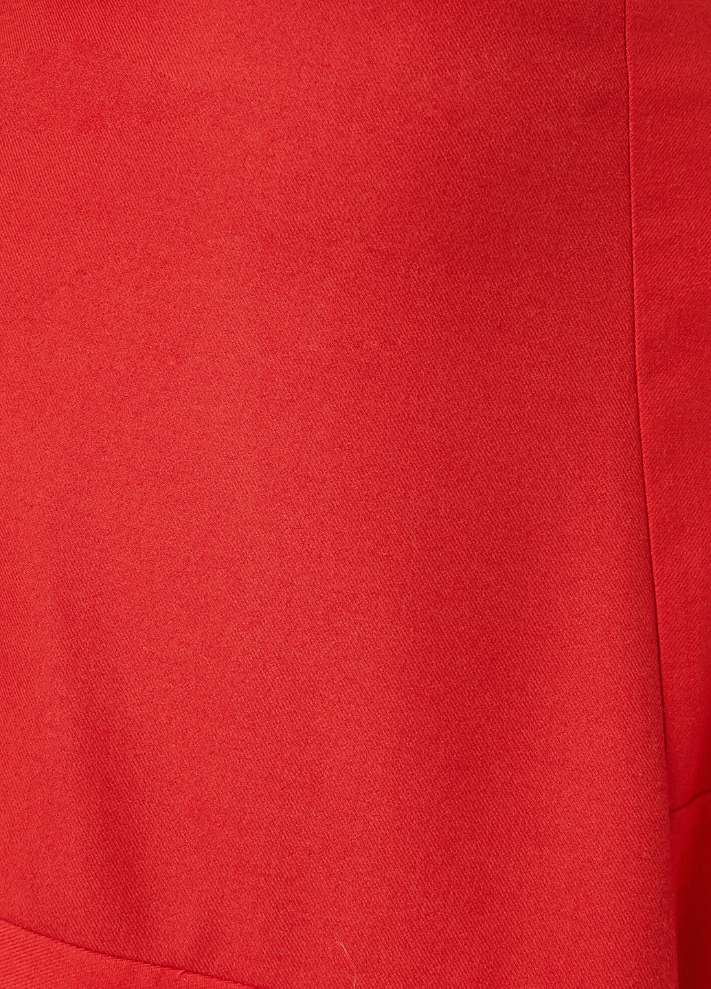 Красная кэжуал однотонная юбка KOTON годе