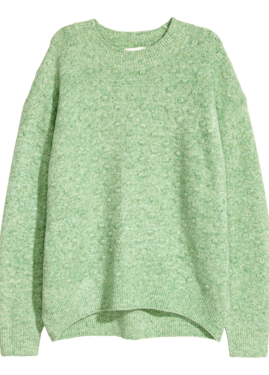 Світло-зелений зимовий кофта джемпер H&M