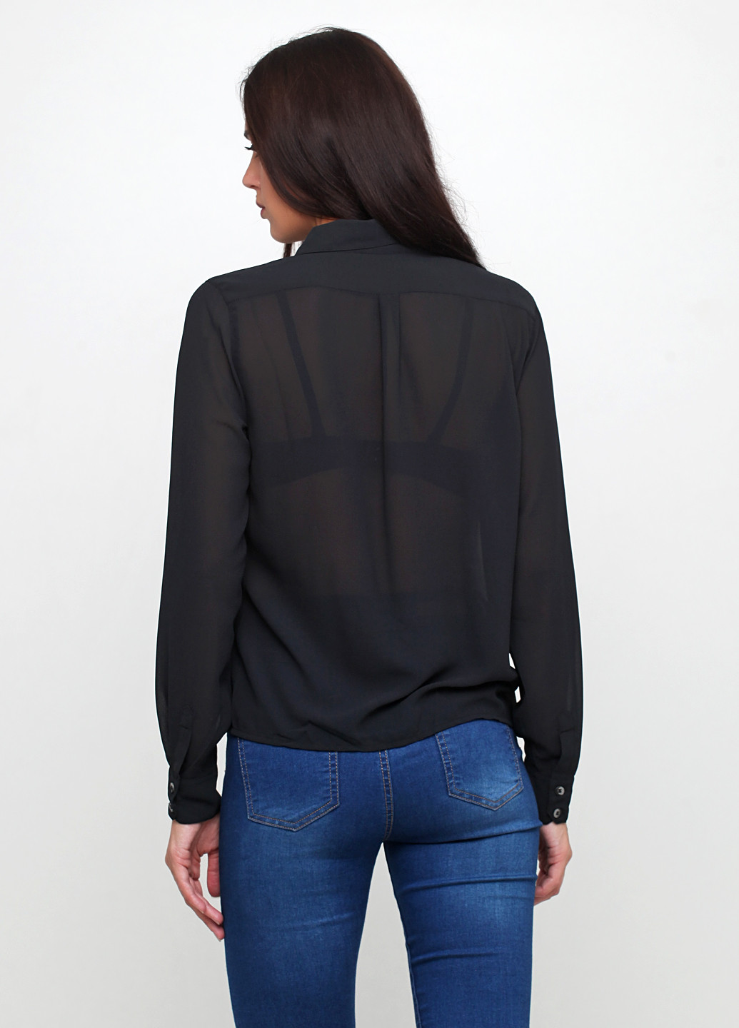 Чорна блуза Supertrash