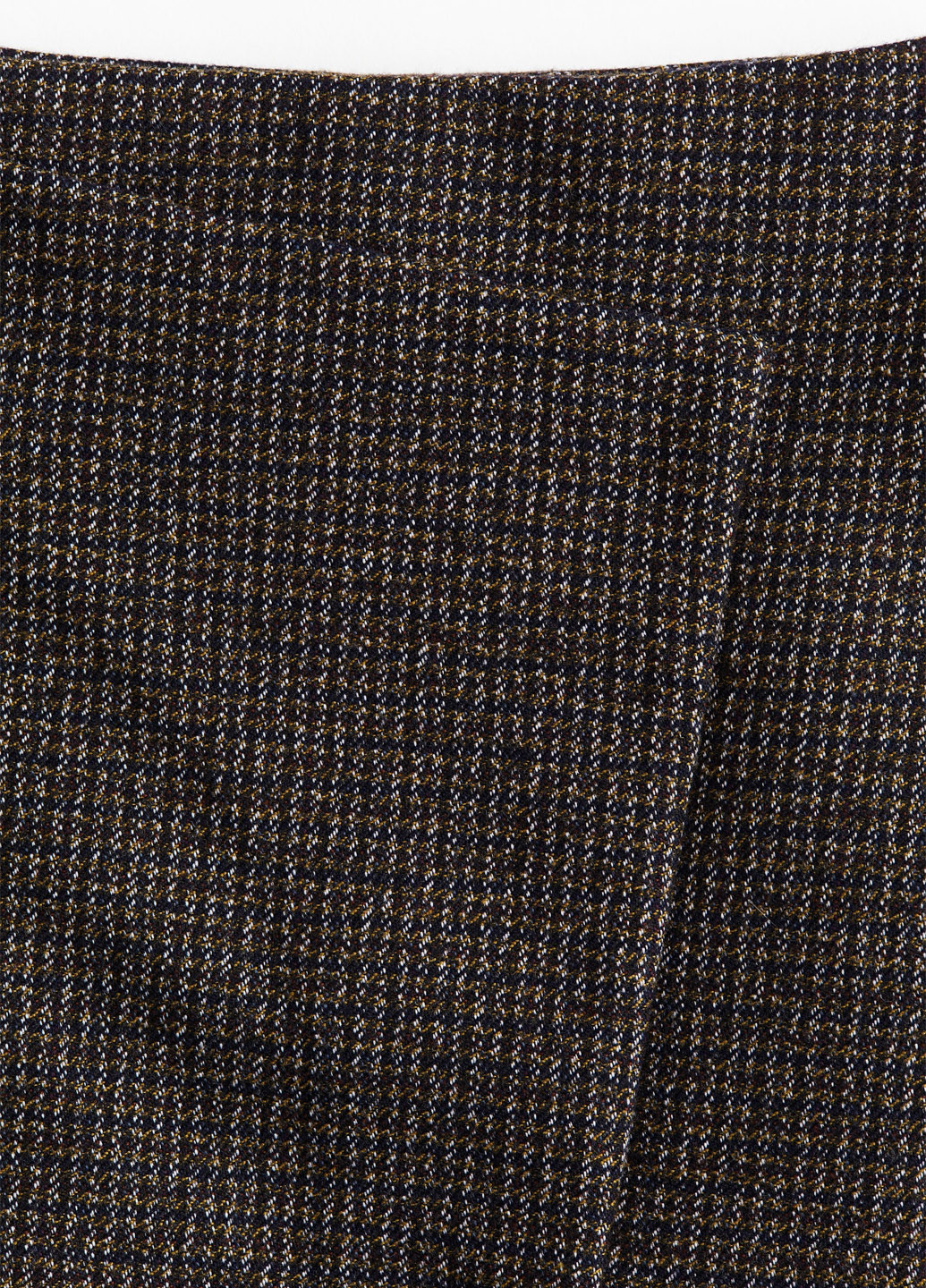 Разноцветная кэжуал меланж юбка H&M на запах