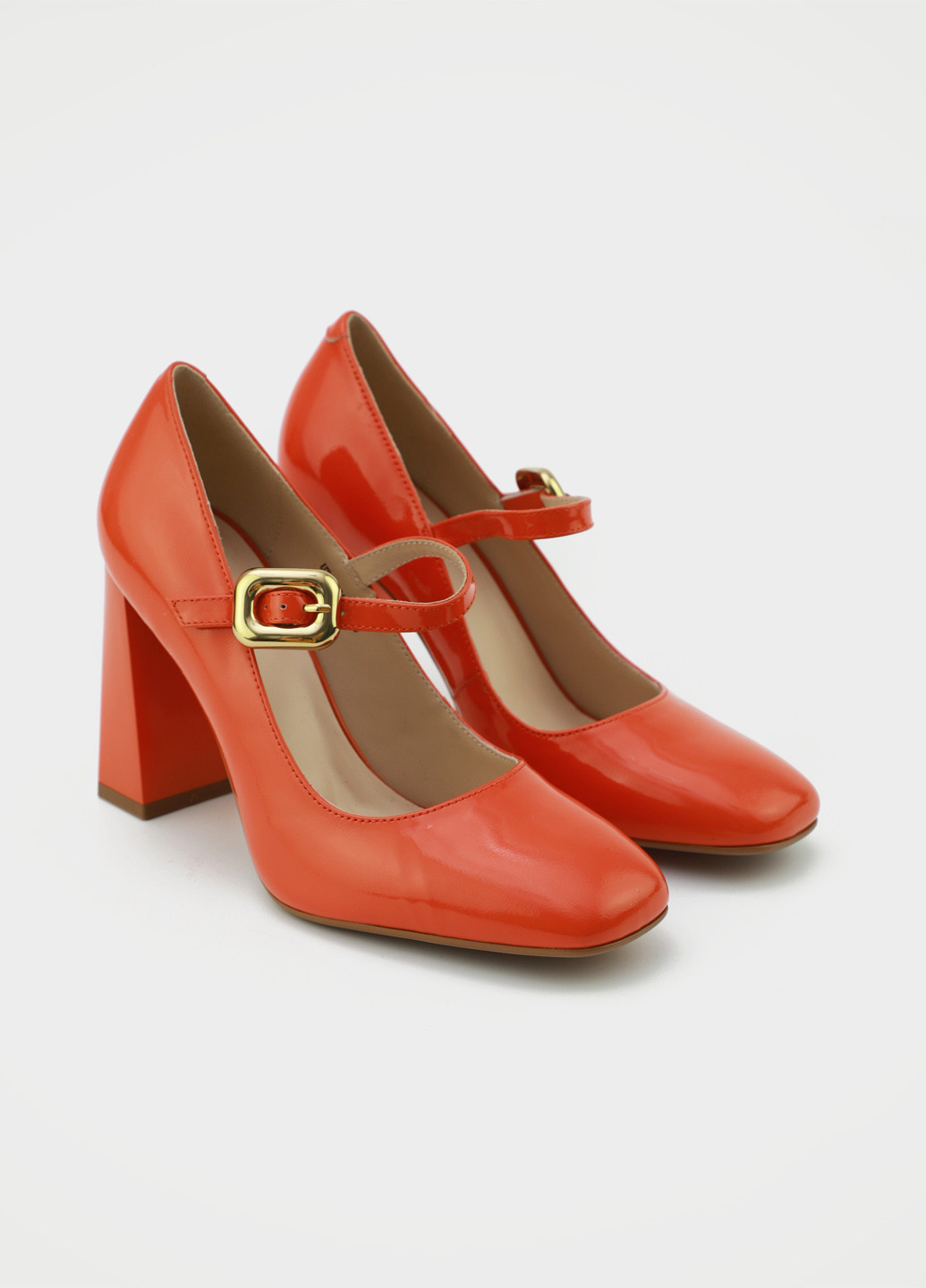 Respect Туфлі мері джейн помаранчевий з натуральна шкіра, україна — демісезон (329998081)