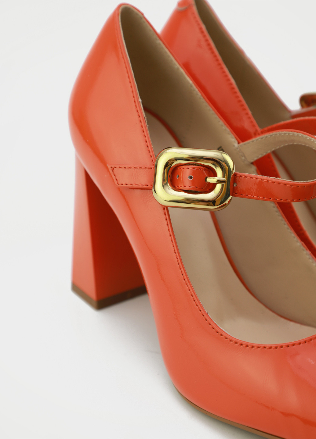 Respect Туфлі мері джейн помаранчевий з натуральна шкіра, україна — демісезон (329998081)