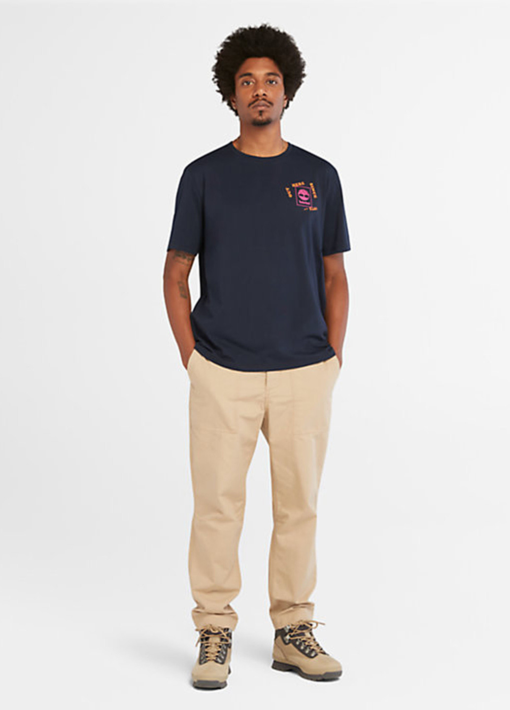 Синя футболка Timberland