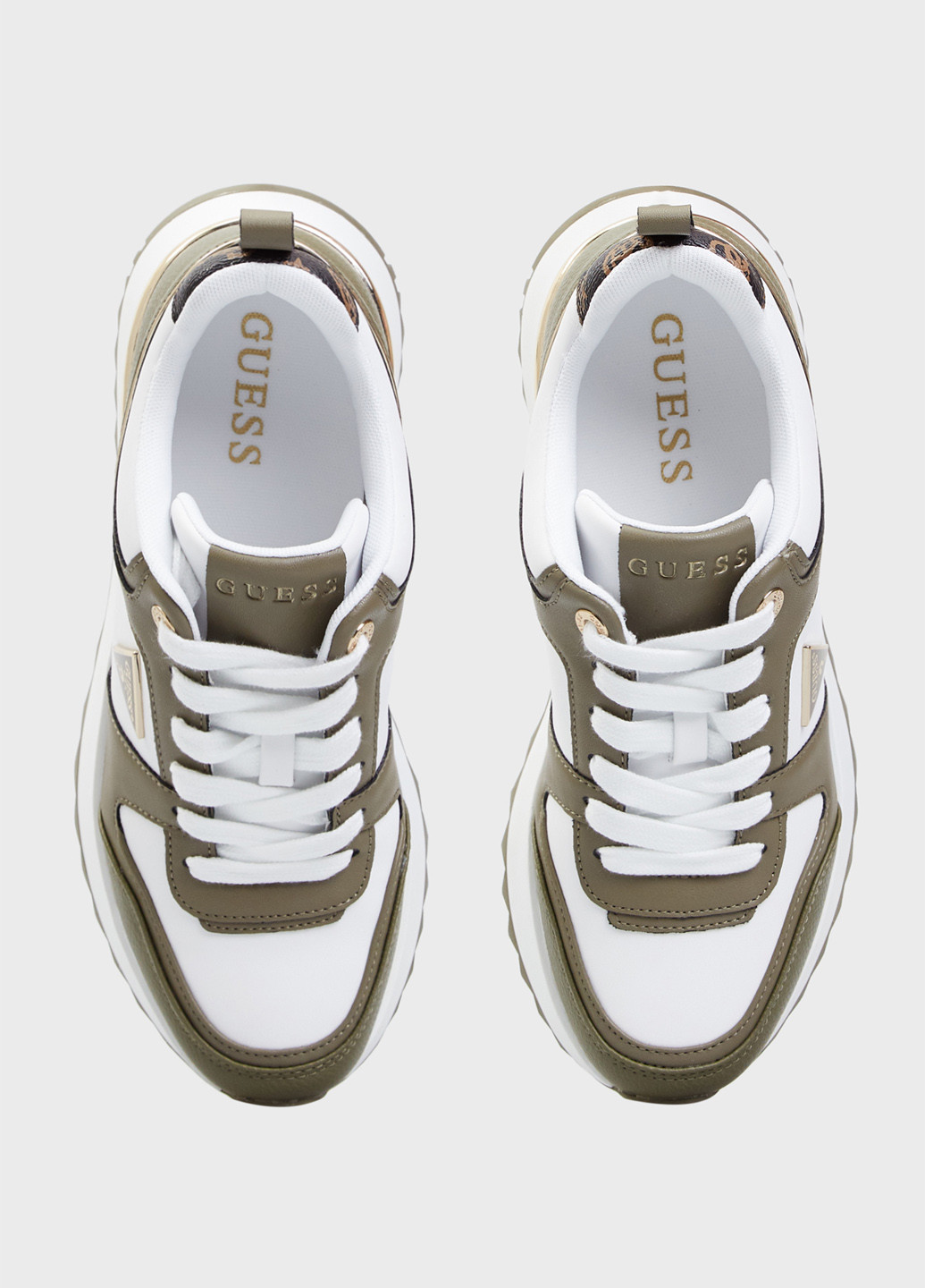 Кросівки Guess оливкові всесезони (315647523)