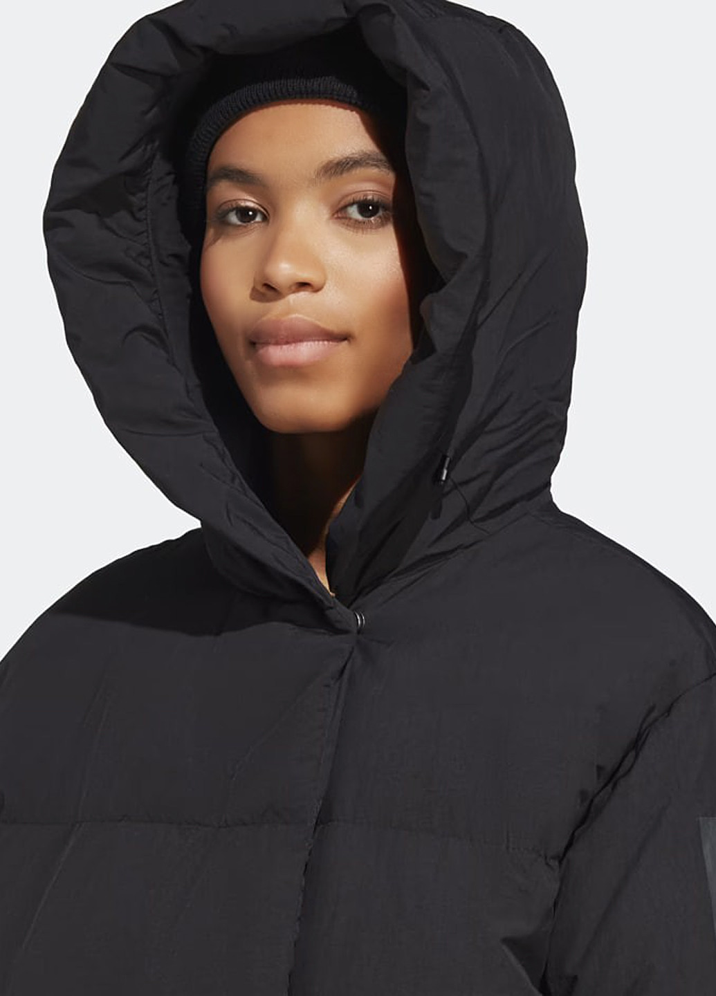 Чорний демісезонний Пуховик adidas