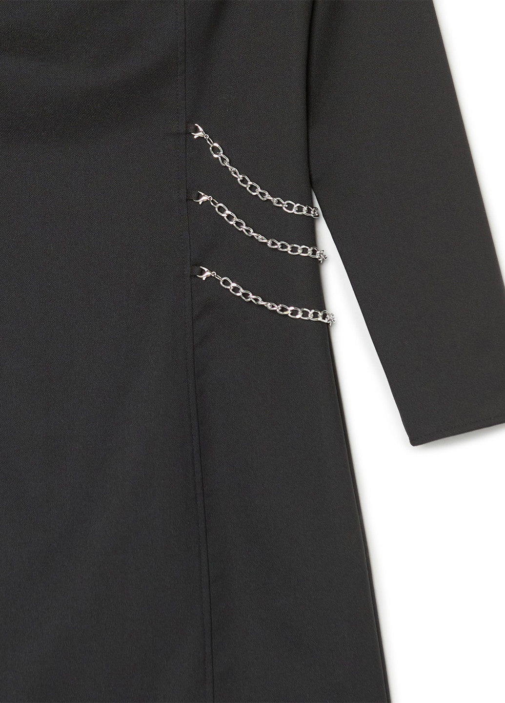 Чорна вечірня сукня з відкритими плечима Cropp однотонна