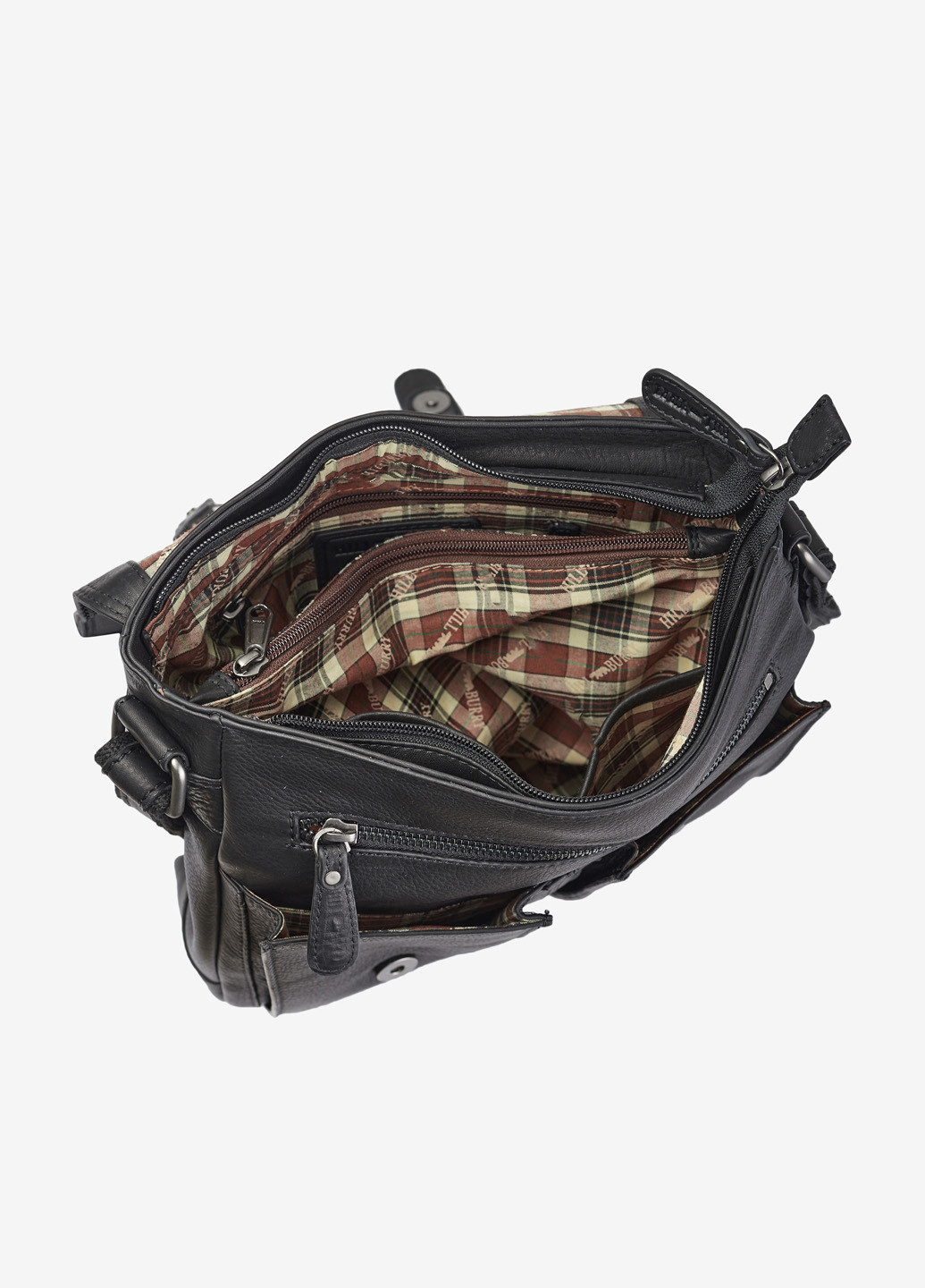 Сумка мужская кожаная кросс-боди средняя Сrossbody HILL BURRY (255611823)