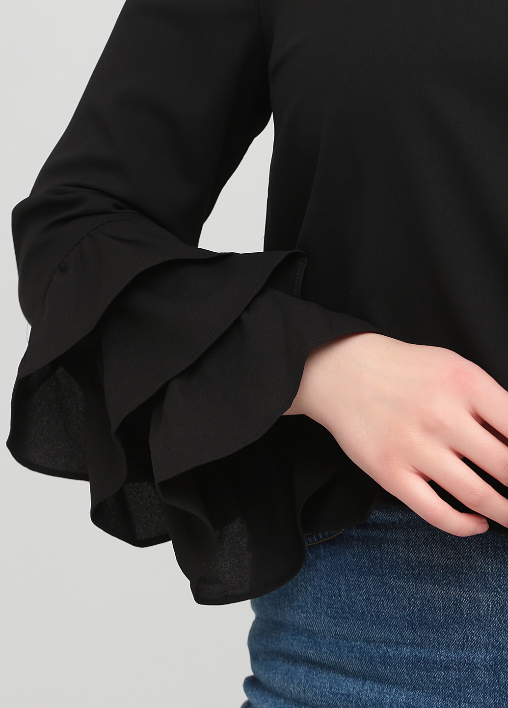 Черная демисезонная блуза Glamorous