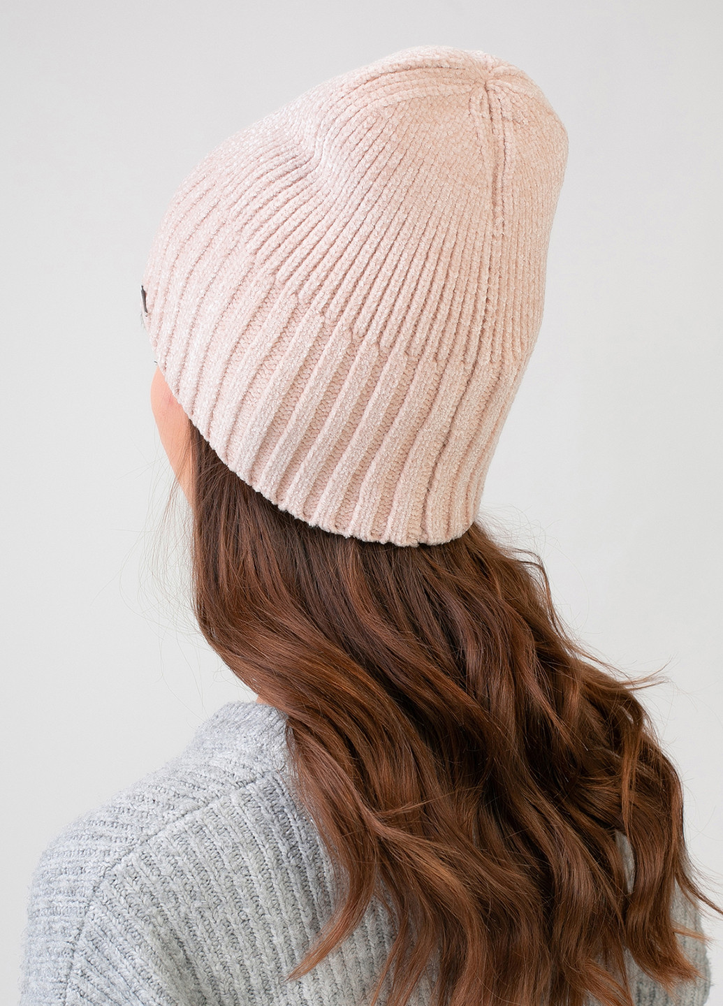Высококачественная, мягкая, теплая зимняя женская шапка без подкладки 330013 Merlini (242216379)