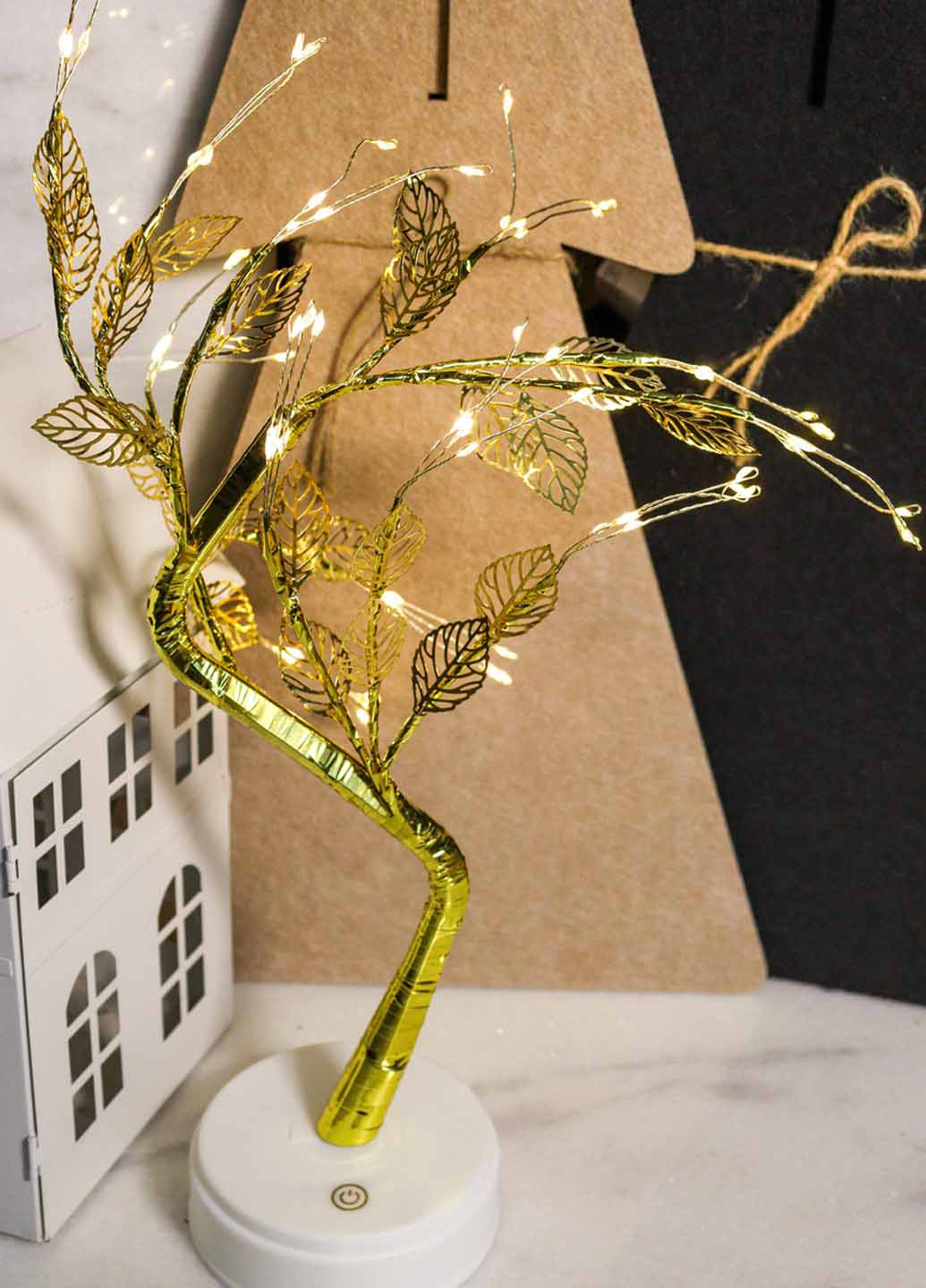 Світильник Дерево з листочками, 50 см Flame (366725834)