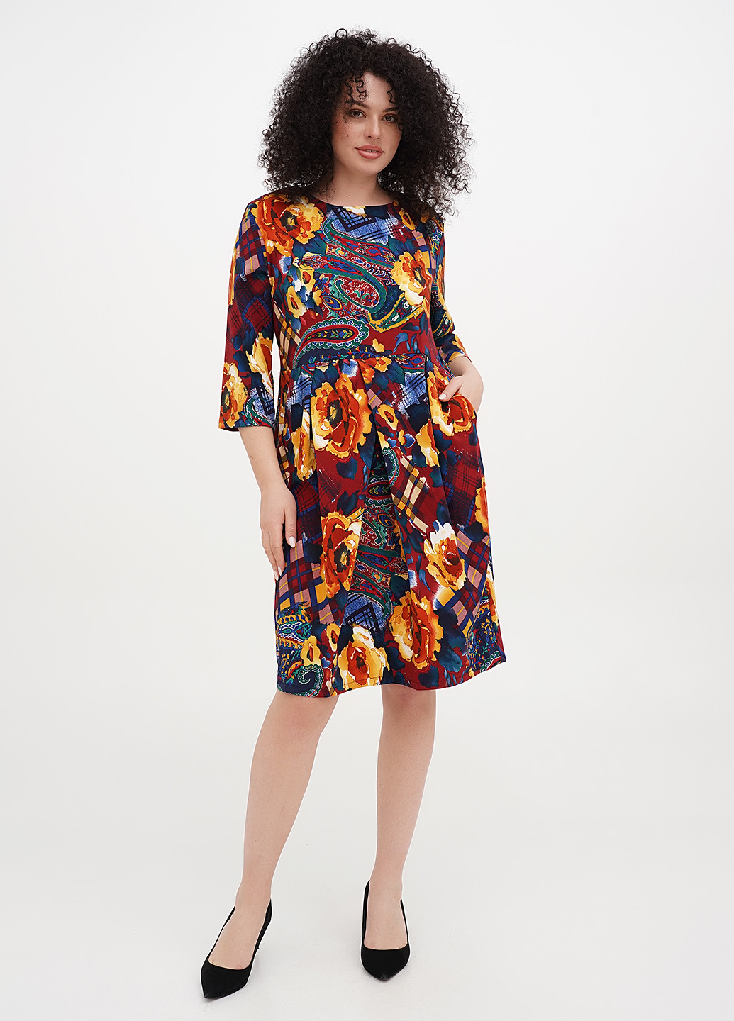 Комбінована кежуал сукня Imperial з квітковим принтом