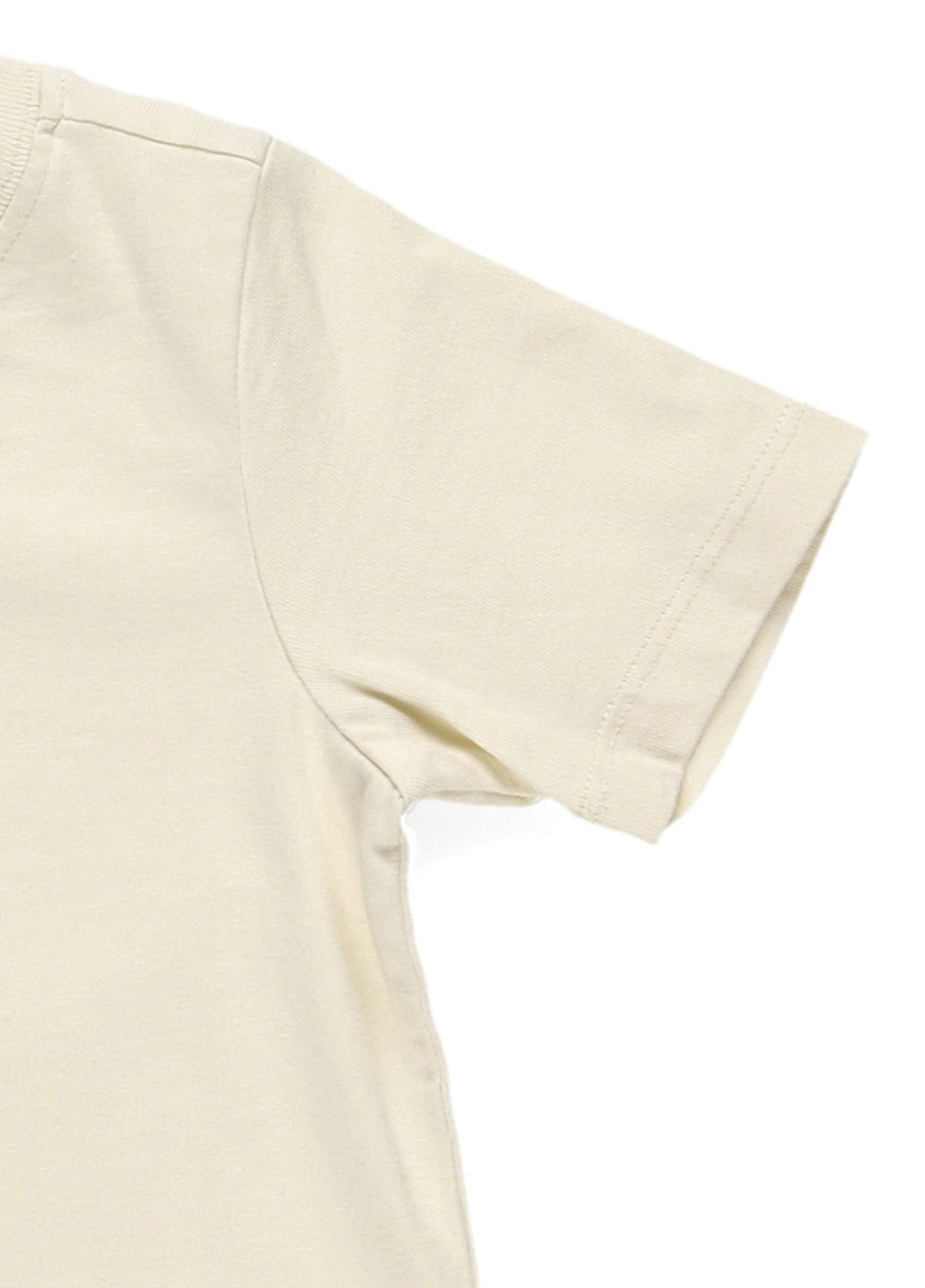 Молочная летняя футболка The Moon & Back