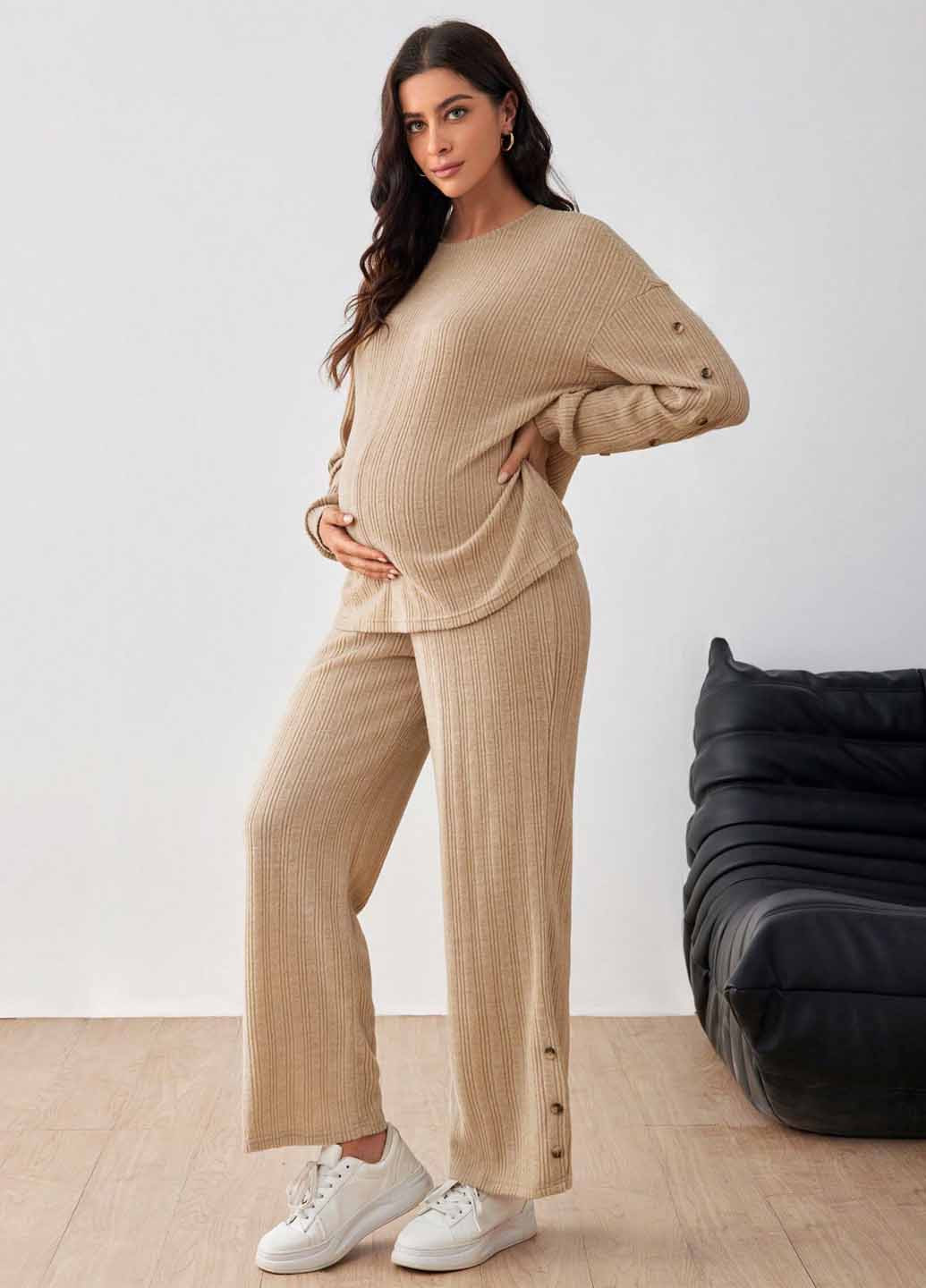 Костюм для вагітних (лонгслів, штани) SHEIN (367747705)