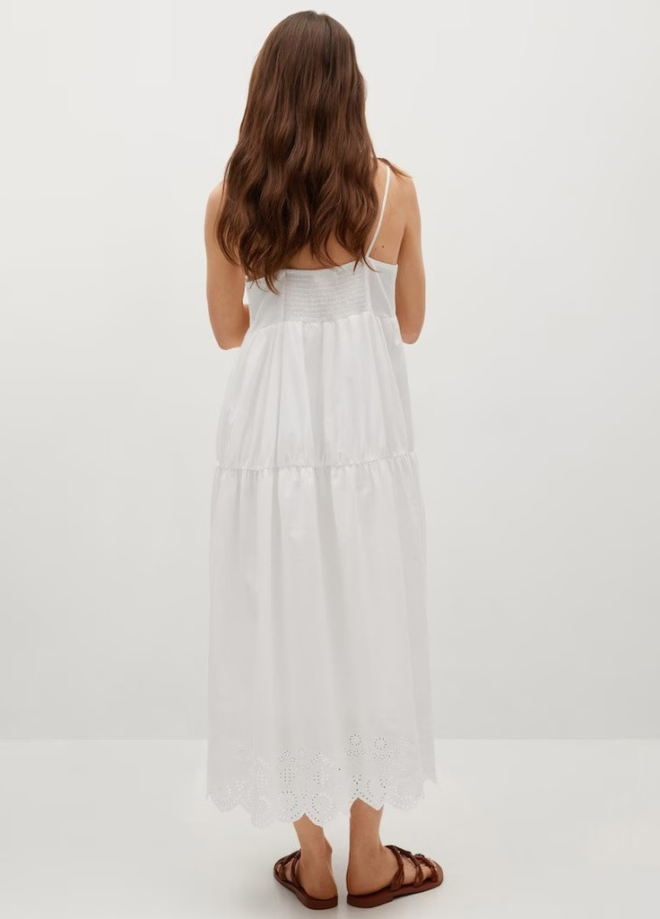 Белое платье Mango