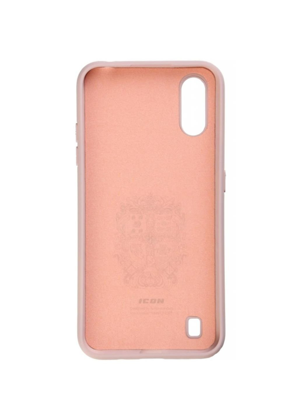 Чехол для мобильного телефона ICON Case Samsung A01 Pink Sand (ARM56328) ArmorStandart (252573073)