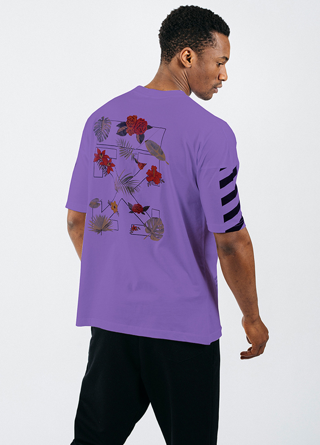 Фиолетовая футболка Eksibir