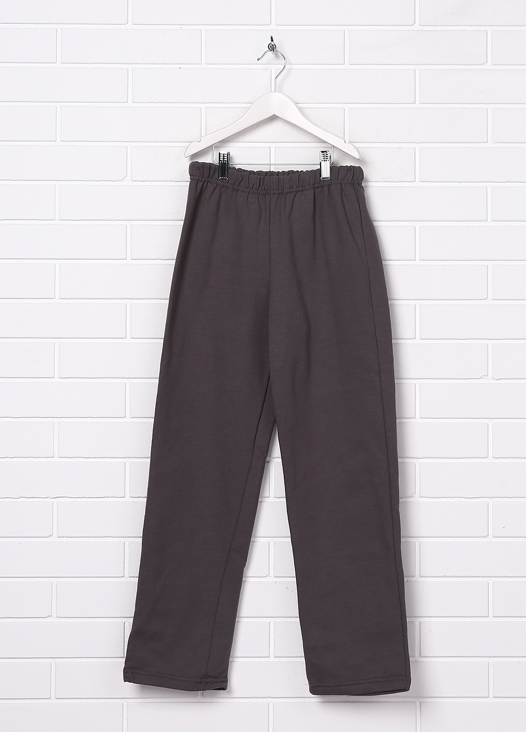 Темно-серые спортивные демисезонные брюки со средней талией Gildan