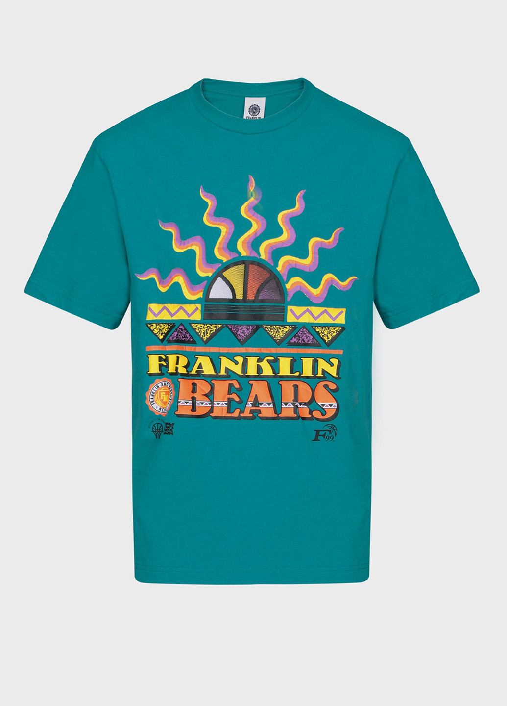 Синяя футболка Franklin & Marshall