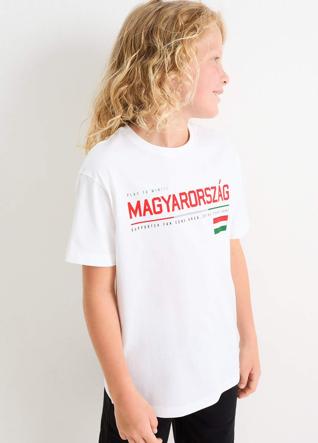 Біла літня футболка C&A