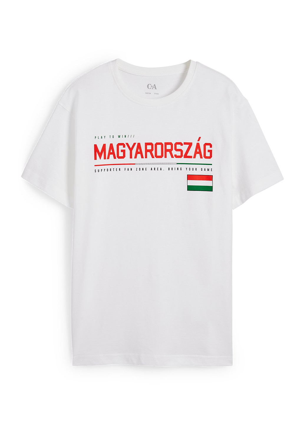 Біла літня футболка C&A