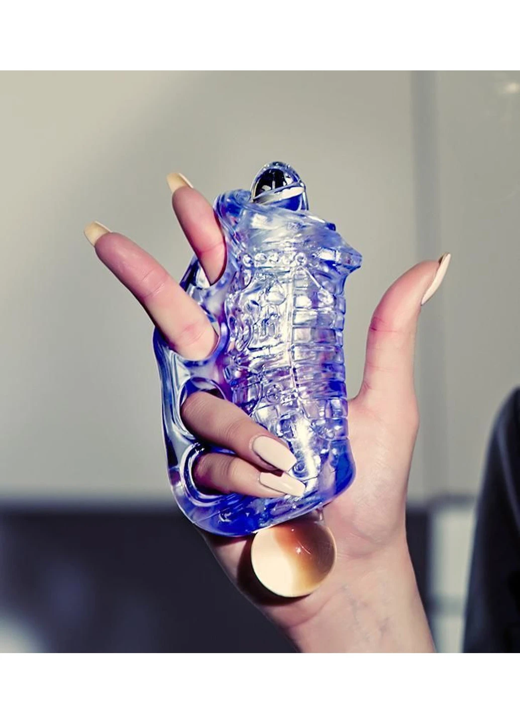 Мастурбатор Fleshskins Grip Blue Ice Fleshlight (252022489)