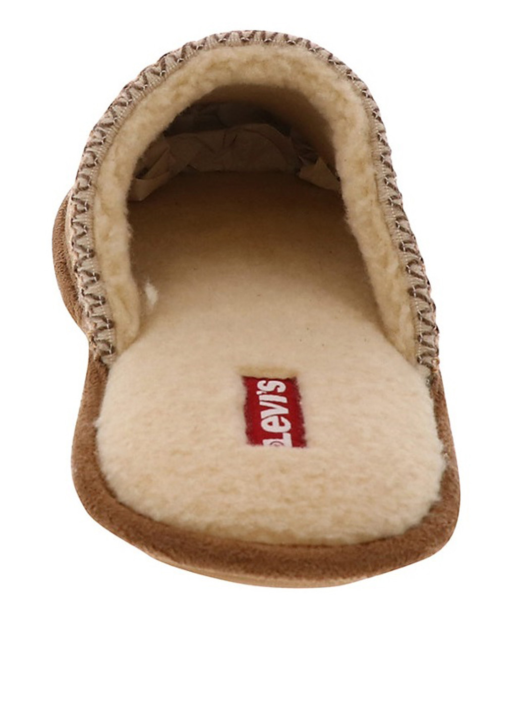 Коричневые тапочки Levi's